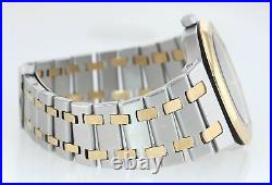 2021 SERVICE Audemars Piguet Royal Oak Date Two Tone Gold 14486 36mm Slate Watch