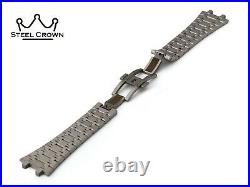 20mm 26mm For AUDEMARS PIGUET Watch Steel Bracelet Strap ROYAL OAK Silver