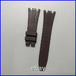21mm Watch Band Rubber Strap For Audemars Piguet Royal Oak Lady 33mm 67652 67651