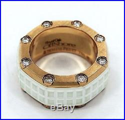 AP Audemars Piguet Royal Oak Offshore Ring 18K Rose Gold Diamonds Large Size