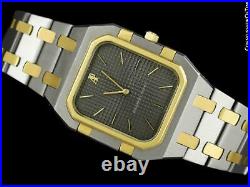 AUDEMARS PIGUET ROYAL OAK Mens 18K Gold & SS Ref. 6005 Watch, Mint with Warranty