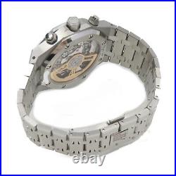 AUDEMARS PIGUET Royal Oak Chronograph Automatic Watch Stainless Steel Black