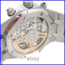 AUDEMARS PIGUET Royal Oak Chronograph Automatic Watch Stainless Steel Black