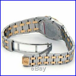 AUDEMARS PIGUET Royal Oak Diamond 18K Gold Steel Quartz Watch SA66270 / 722SA