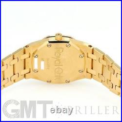 AUDEMARS PIGUET Royal Oak Lady Yellow Gold Champagne Women's Watch G0511