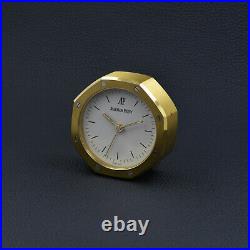 AUDEMARS PIGUET Royal Oak Pendulette Table Clock RARE Alarm Tischuhr 1997 vintag