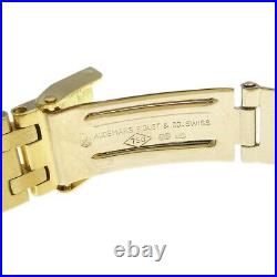 AUDEMARS PIGUET Royal Oak Ref. 6007BA Quartz Watch 18K Yellow Gold Diamond 16111
