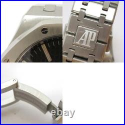 AUDEMARS PIGUET Royal Oak Wrist Watch Black Dial Automatic Stainless Steel Used