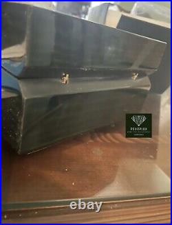 Ap Watch Box Set Authentic Accs. Gloss Green Wood Audemars Piguet Royal Oak USA