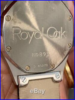 Audemar Piguet Royal Oak Steel 36mmCalendar Original Strap Deployment Buckle(70)