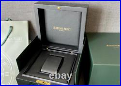 Audemars Piguet Authentic Watch box Royal Oak Gloss Green wood safety case AP