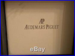 Audemars Piguet Dark Brown Wooden Style Watch Box Case Royal Oak Offshore