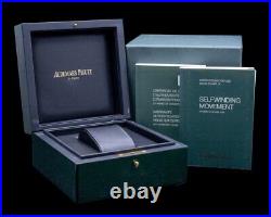 Audemars Piguet Royal Oak 15400OR Jumbo Black Dial BOX & PAPERS