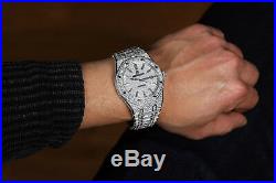 Audemars Piguet Royal Oak 15400ST. OO. 1220ST. 02 Stainless Steel Fully Iced Out
