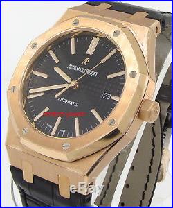 Audemars Piguet Royal Oak 18K Pink Gold Watch New 41mm Case 15400OR. OO. D002CR. 01