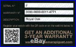 Audemars Piguet Royal Oak 18K Rose Gold Automatic Watch 26574OR. OO. 1220OR. 02