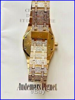 Audemars Piguet Royal Oak 18k G Vs Diamonds 40 Carats 25594ba. Oo. 0477ba. 01