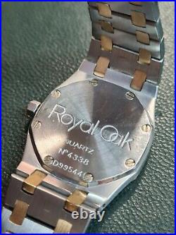 Audemars Piguet Royal Oak 18k Gold, Stainless Steel Ladies Watch Full Set