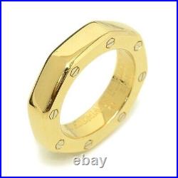 Audemars Piguet Royal Oak 18k Yellow Gold Band Ring US 8 with Box Paper RARE