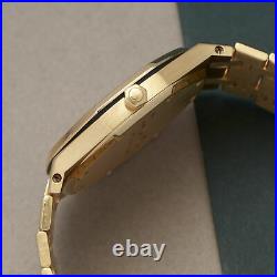 Audemars Piguet Royal Oak 18k Yellow Gold Watch 4100ba W008178