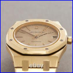Audemars Piguet Royal Oak 18k Yellow Gold Watch 4100ba W008178