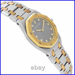 Audemars Piguet Royal Oak 25mm 18K Rose Gold Steel Quartz Ladies Watch SA 66270
