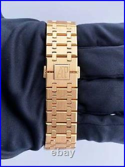 Audemars Piguet Royal Oak 26320OR 18K Rose Gold Chronograph Mens Watch