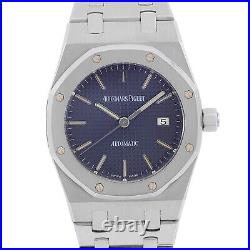 Audemars Piguet Royal Oak 33mm Steel Blue Dial Unisex Watch 15000ST