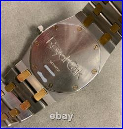 Audemars Piguet Royal Oak 33mm YG/SS Quartz Womans Watch 563036SA Sold As-Is