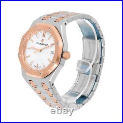 Audemars Piguet Royal Oak 34 2tone Rose Gold Women's Watch 77350SR. OO. 1261SR. 01