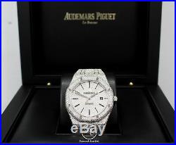Audemars Piguet Royal Oak 41mm 20.75Ct Diamonds Pave Dial 15400st. Oo. 1220st. 01