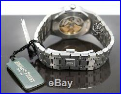 Audemars Piguet Royal Oak 41mm Black Dial Watch 15400ST. OO. 1220ST. 01 PAPERS Mint