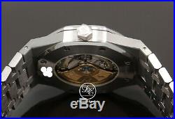 Audemars Piguet Royal Oak 41mm Black Dial Watch 15400ST. OO. 1220ST. 01 PAPERS Mint
