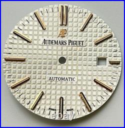Audemars Piguet Royal Oak 41mm Men's 18k Rose Gold White Dial Automatic 15400OR