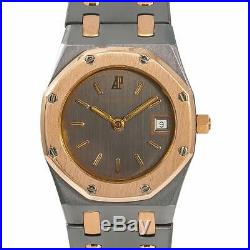 Audemars Piguet Royal Oak 59102 Womens Quartz Watch 18k Tantalum Rose Gold 26mm
