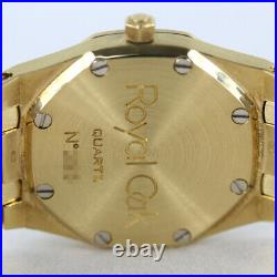 Audemars Piguet Royal Oak 66344BA Quartz K18 Yellow Gold Ladies Watch b0129