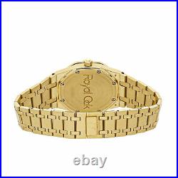 Audemars Piguet Royal Oak Auto 36mm Yellow Gold Mens Bracelet Watch 14700BA