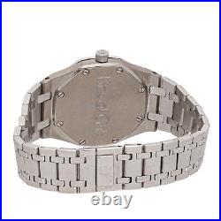 Audemars Piguet Royal Oak Automatic 36mm White Gold Men Bracelet Watch 14700BC. A