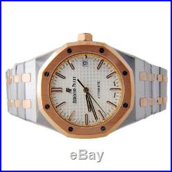 Audemars Piguet Royal Oak Automatic 37mm Steel & Rose Gold Watch 15450sr