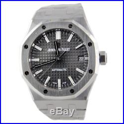 Audemars Piguet Royal Oak Automatic 37mm Steel Unisex Watch 15450st Ladies Grey