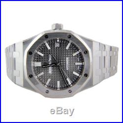 Audemars Piguet Royal Oak Automatic 37mm Steel Unisex Watch 15450st Ladies Grey
