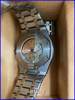 Audemars Piguet Royal Oak Automatic Bronze And Stainless Steel Wrist Watch WithBOX