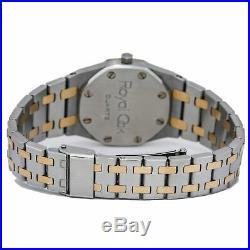 Audemars Piguet Royal Oak Automatic Lady's Watch 18K Two Tone Grey Dial 26mm