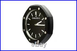 Audemars Piguet Royal Oak Black Dial Wall Clock Dealer Display