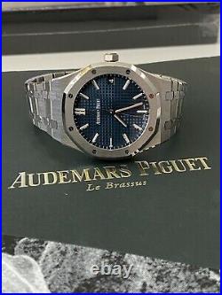 Audemars Piguet Royal Oak Blue Dial Automatic Mens Watch 15500ST. OO. 1220ST. 01