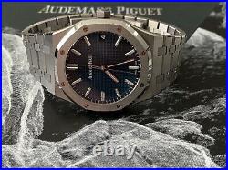 Audemars Piguet Royal Oak Blue Dial Automatic Mens Watch 15500ST. OO. 1220ST. 01