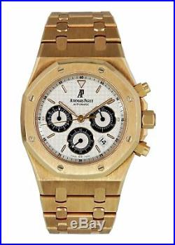 Audemars Piguet Royal Oak Chronograph 25960OR. OO. 1185OR. 02 Pink Gold Mens Watch