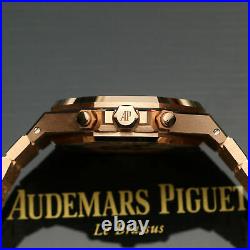 Audemars Piguet Royal Oak Chronograph 26315OR. OO. 1256OR. 01 18k Rose Gold Bout