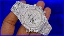 Audemars Piguet Royal Oak Chronograph 41 mm Stainless Steel Watch 2800 Diamonds