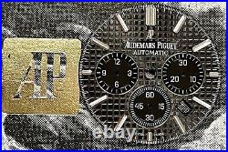 Audemars Piguet Royal Oak Chronograph 41mm Black Silver Stick Dial 26331ST